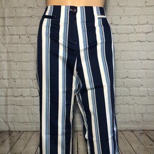 Star City Striped Vintage capri pant NEW